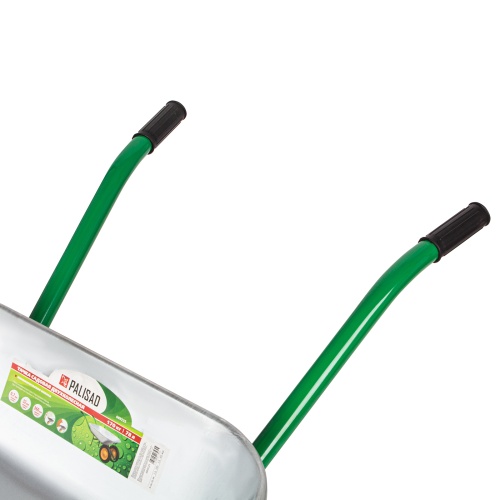 Тачка садовая, два колеса, грузоподъемность 170 кг, объем 78 л Palisad фото 10