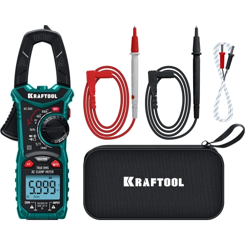 Цифровые токовые клещи KRAFTOOL KC-300 59832 фото 3 Цифровые токовые клещи KRAFTOOL KC-300 59832 фото 3