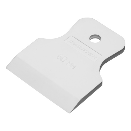 Шпатель, белая резина, 60 мм Сибртех фото 6