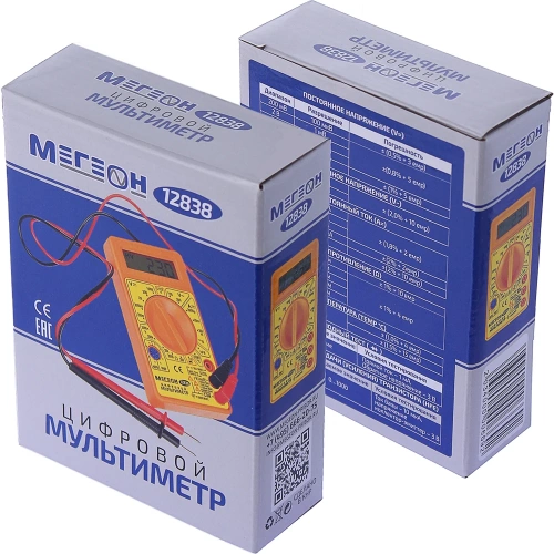 Мультиметр МЕГЕОН 12838 к0000025791 фото 8