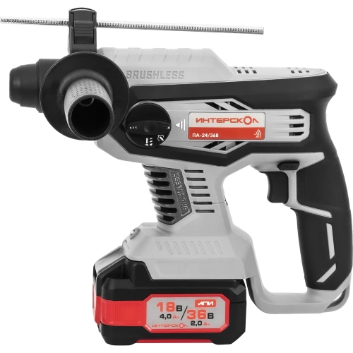 Бесщеточный аккумуляторный перфоратор Интерскол ПА-24/36В Li-ion АПИ (картон, без аккум. и ЗУ) 823.0.0.70 Бесщеточный аккумуляторный перфоратор Интерскол ПА-24/36В Li-ion АПИ (картон, без аккум. и ЗУ) 823.0.0.70