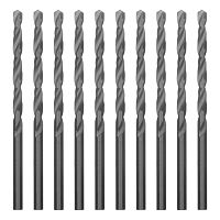 Сверло по металлу, 3.5 мм, полированное, HSS, 10 шт, цилиндрический хвостовик Matrix
