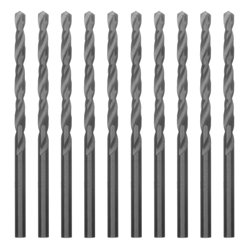 Сверло по металлу, 3.5 мм, полированное, HSS, 10 шт, цилиндрический хвостовик Matrix