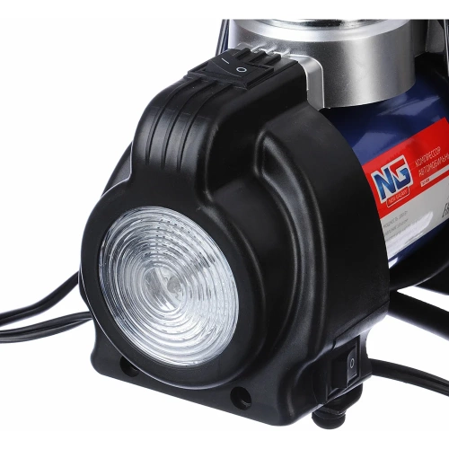 Компрессор  NEW GALAXY Optima Omicron АС6220, 180вт, 50л/мин, c LED фонарем, в сумке 713-039 фото 3