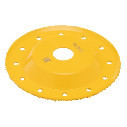 Чашка твёрдосплавная зачистная,125 мм, Наклонная, среднее зерно #16 Denzel фото 4