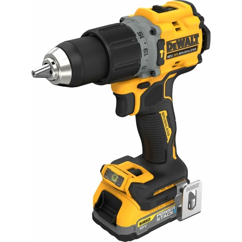Ударная бесщеточная дрель-шуруповерт DEWALT 2 скорости, 2 АКБ 18 В XR Li-Ion DCD805E2T-QW фото 6 Ударная бесщеточная дрель-шуруповерт DEWALT 2 скорости, 2 АКБ 18 В XR Li-Ion DCD805E2T-QW фото 6