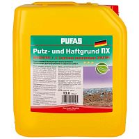 Грунтовка укрепляющая Pufas Putz-und Haftgrung концентрат 1:9 эластик морозостойкая 10 л
