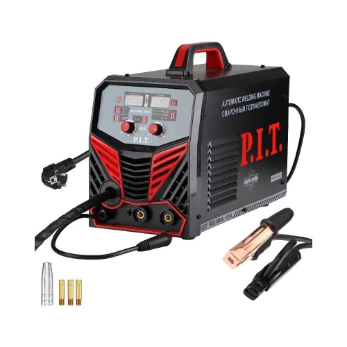 Сварочный полуавтомат P.I.T. PMIG165-С2 4.8кВт, 165А, ПВ-60, MMA 1,6-4,0мм, MIG 0,8-1,0мм PMIG165-C2 фото 3 Сварочный полуавтомат P.I.T. PMIG165-С2 4.8кВт, 165А, ПВ-60, MMA 1,6-4,0мм, MIG 0,8-1,0мм PMIG165-C2 фото 3