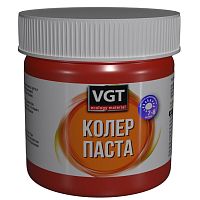 Паста колеровочная высококонцентрированная VGT ярко-красная 0,1 кг