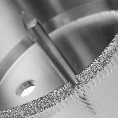 Сверло по керамической плитке и стеклу, 68 х 55 мм, шестигранный хвостовик, с центрующим сверлом Сибртех фото 5