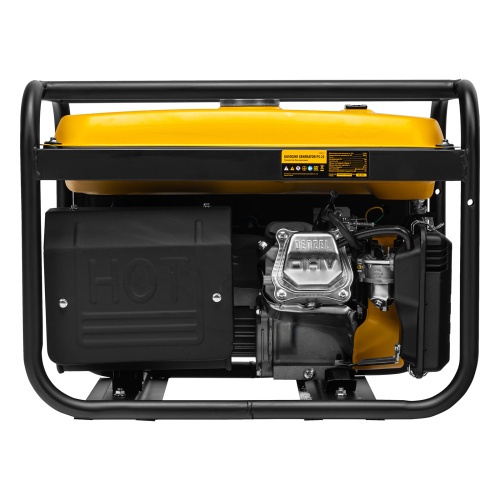 Генератор бензиновый PS 25, 2.5 кВт, 230 В, 15 л, ручной стартер Denzel фото 4