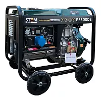 Дизельный генератор STEM Techno s5500de (5,5кв, электростартер, дисплей, подогрев) ГЕН018