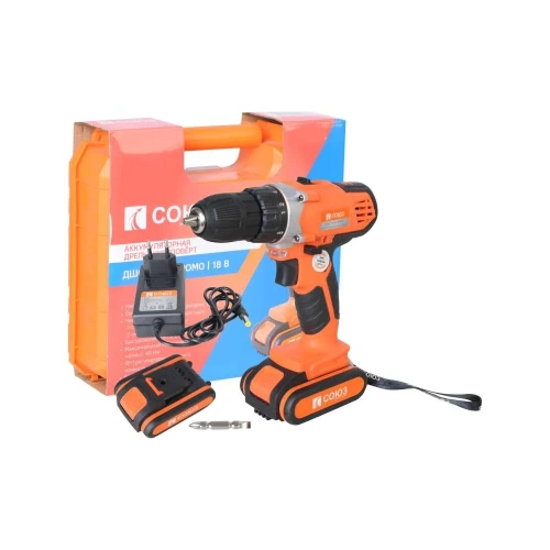 Аккумуляторный шуруповерт Союз ДШС-18-2К-ПРОМО Аккумуляторный шуруповерт Союз ДШС-18-2К-ПРОМО