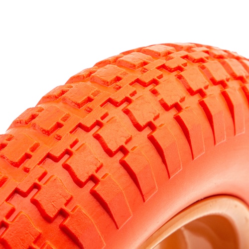 Колесо полиуретановое 3.00-8, длина оси 90 мм, подшипник 16 мм Palisad фото 4