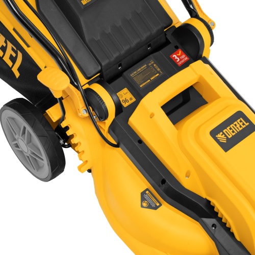 Газонокосилка электрическая GMC-1800, шир. 38см, 1800 Вт, 6 уров., травосб. 35 л Denzel фото 14