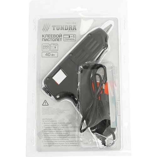 Клеевой пистолет TUNDRA 40 Вт, 220 В, 11 мм 1221434 фото 7 Клеевой пистолет TUNDRA 40 Вт, 220 В, 11 мм 1221434 фото 7