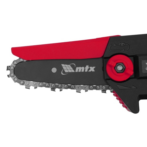Цепная мини-пила аккумуляторная, MCS-100, шина 100 мм, Li-Ion, 20 В MTX фото 27