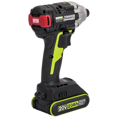 Аккумуляторный ударный винтоверт WORX Professional WU290.1 фото 5