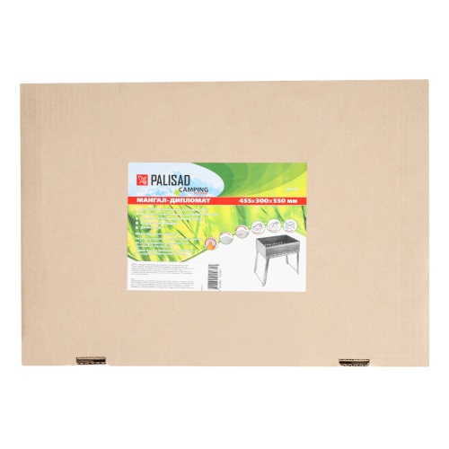 Мангал для дачи PALISAD Camping, дипломат, размер 455х315х550 мм, 69734 фото 12