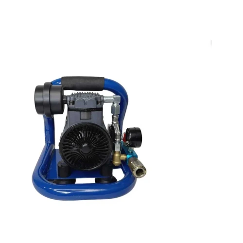 Компрессор поршневой AktiTool (безмаслянный, без аккумулятора и без зарядного устройства, под АКБ, Makita LXT ATb-C48 фото 4