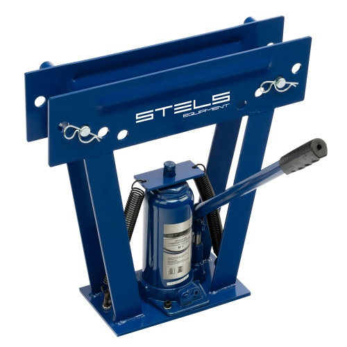 Трубогиб гидравлический, 8 т, в комплекте с башмаками 1/2-1, пластиковый кейс, Stels фото 2