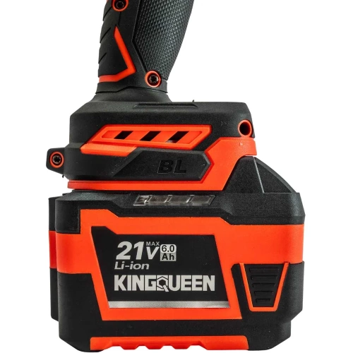 Гайковерт бесщеточный KINGQUEEN 2 АКБ, 21В, 1/2, 1000N/m, KQ-288 фото 8 Гайковерт бесщеточный KINGQUEEN 2 АКБ, 21В, 1/2, 1000N/m, KQ-288 фото 8