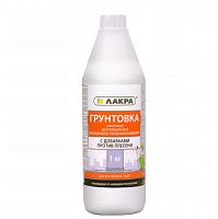 Грунт интерьерный глубокого проникновения против плесени Лакра 1 кг