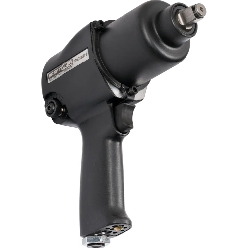 Пневматический ударный гайковерт KraftWell 1/2 с комплектом ударных головок, 780 Нм KRW750IW-T фото 3 Пневматический ударный гайковерт KraftWell 1/2 с комплектом ударных головок, 780 Нм KRW750IW-T фото 3