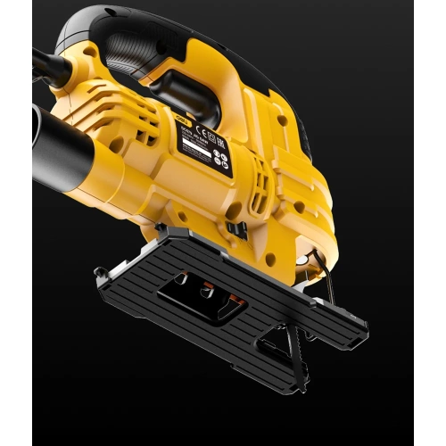 Лобзик электрический DELI 800Вт DC579 (маятниковый ход, фигурный рез, 6 скоростей работы) 220459 фото 6