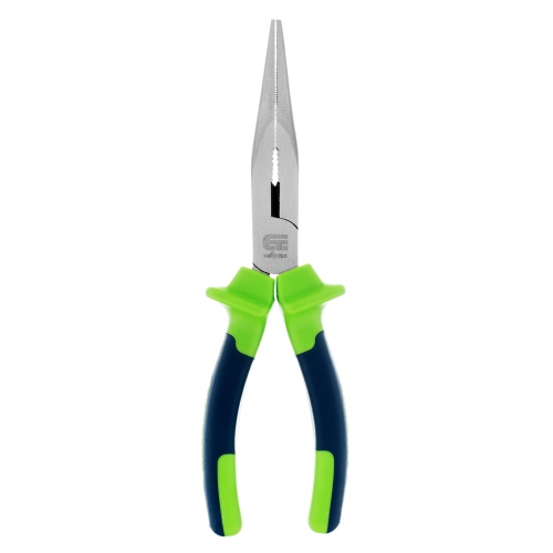 Длинногубцы прямые, 200 мм, двухкомпонентные рукоятки Сибртех фото 5