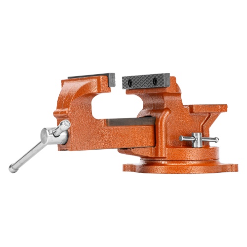 Тиски слесарные, 100 мм, поворотные, с наковальней Sparta фото 19