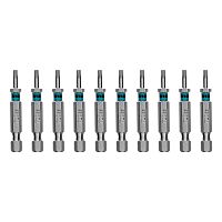 Бита Torx 10х50мм, сталь S2, шестигр., 10 шт. Gross