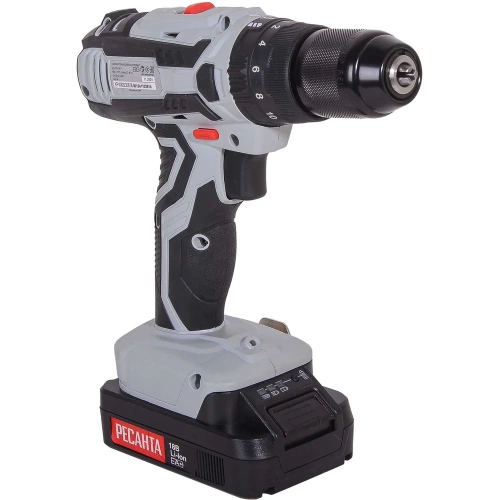 Аккумуляторная дрель-шуруповерт Ресанта ДА-18-2ЛК-У 75/14/6 фото 3