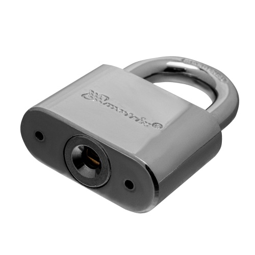 Замок навесной, хромированное покрытие 50 мм Matrix фото 4