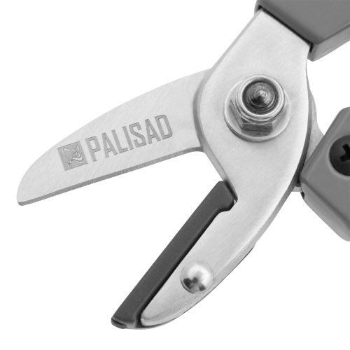Секатор с наковальней, 170 мм, металлические обрезиненные рукоятки, Palisad фото 6