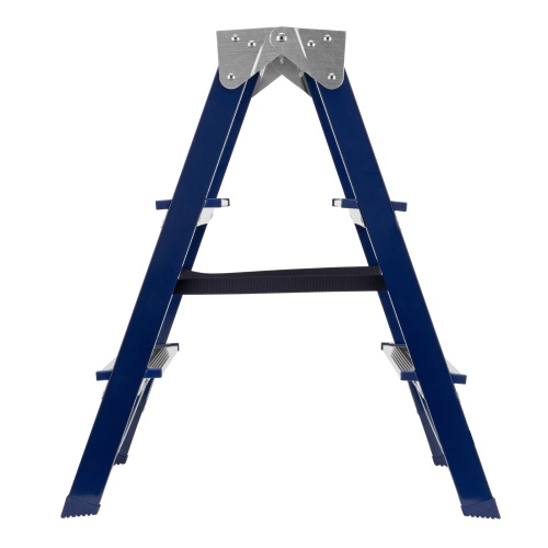 Стремянка двусторонняя 3 ступени, стальная, Сибртех фото 2 Стремянка двусторонняя 3 ступени, стальная, Сибртех фото 2