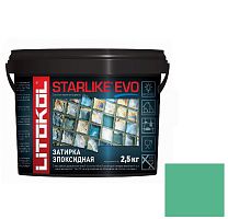 Затирка эпоксидная для швов Litokol Starlike Evo S.420 Verde Prato 2,5 кг
