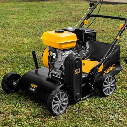 Скарификатор-аэратор бензиновый SAG-400, 212 см3, -15/+10 мм, 40 см Denzel фото 28