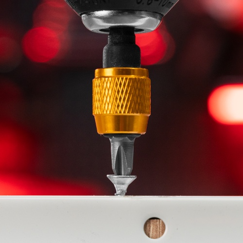 Набор бит и сверл, магнитный адаптер, CrV, пластиковый кейс, 40 шт. Matrix фото 17