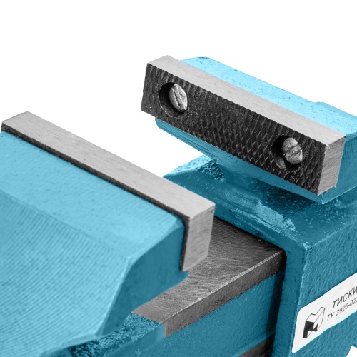 Тиски слесарные, 63 мм, крепление для стола, винтовой зажим (Глазов) фото 8