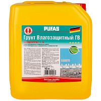 Грунт Pufas Влагозащитный ГВ концентрат 1:6 морозостойкий 10 л