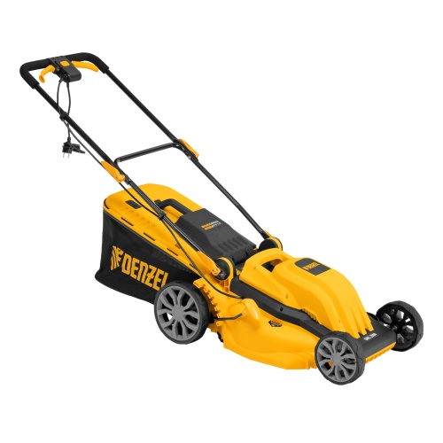 Газонокосилка электрическая GMC-2000, шир. 44см, 2000 Вт, 6 уров., травосб. 45 л Denzel фото 6