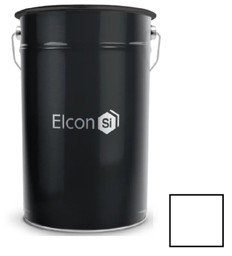 Эмаль термостойкая Elcon КО-828 700 градусов белая 25 кг