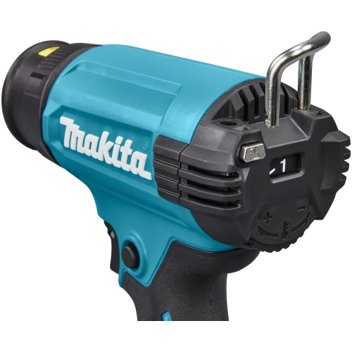 Аккумуляторный тепловой пистолет-фен Makita LXT 18В, 550 град, 2 скорости,6 режимов, кейс MakPac ,насадки 5.0Ач х1,з/у DHG181RT1J фото 3 Аккумуляторный тепловой пистолет-фен Makita LXT 18В, 550 град, 2 скорости,6 режимов, кейс MakPac ,насадки 5.0Ач х1,з/у DHG181RT1J фото 3
