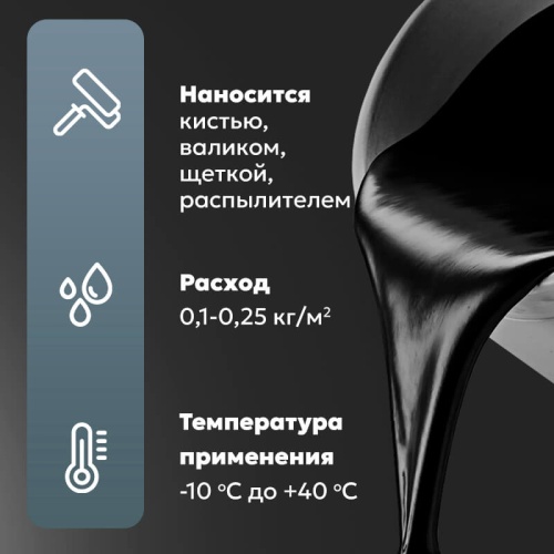 Праймер битумный ТЕХНОНИКОЛЬ № 04, 16 кг фото 5