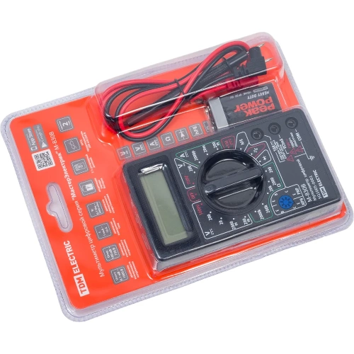 Цифровой мультиметр TDM МастерЭлектрик М-830В SQ1005-0001 фото 4 Цифровой мультиметр TDM МастерЭлектрик М-830В SQ1005-0001 фото 4