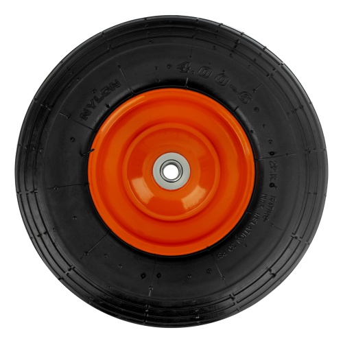 Колесо пневматическое, 4.00-6, D 325 мм, внутренний подшипник D 16 мм, длина оси 100 мм Palisad фото 2