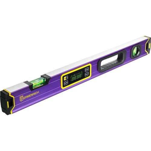 Цифровой уровень Ermenrich Verk LL60, фиолетовый 83825 Цифровой уровень Ermenrich Verk LL60, фиолетовый 83825