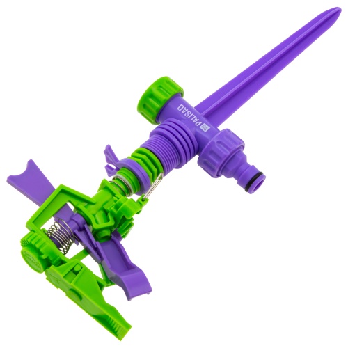 Разбрызгиватель, АБС-пластик, импульсный, с регулировкой угла горизонт распыления до 26 м Palisad фото 2