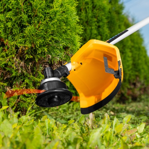 Триммер бензиновый DTL-52S, 52 см3, разъемная штанга, состоит из 2 частей Denzel фото 23